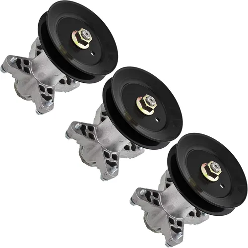 Vista 2 de 8TEN Kit de cuchillas de husillo para Cub Cadet MTD RZT54 618-04608A 618-671B 918-04608A 918-0671B Mulching Fits RZT54, Replaces 618-671B
