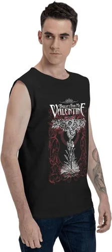 Vista 2 de Camiseta sin mangas de algodón vintage para hombre