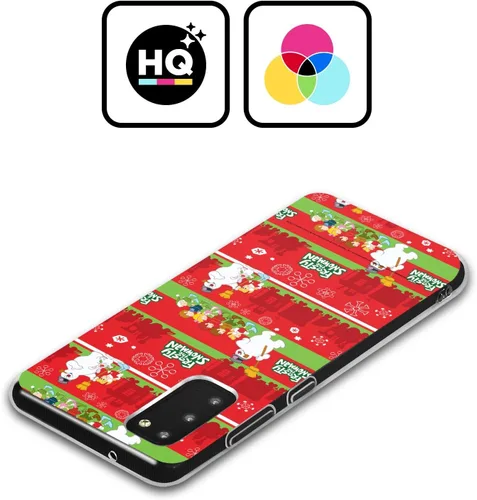 Vista 2 de Head Case Designs Officially Licensed Frosty the Snowman Movie Pattern 1 Patterns Gel Case [Military Grade Protection] Compatible with Samsung