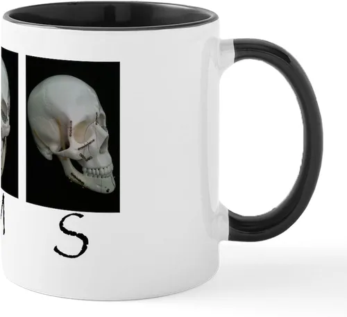 Vista 8 de CafePress OMS - Taza quirúrgica con diseño de calavera de 11 oz (11.0 fl oz)