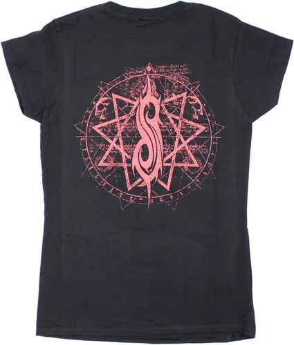 Vista 2 de Slipknot Evil Witch (Back Print) Junior Top Negro, Negro