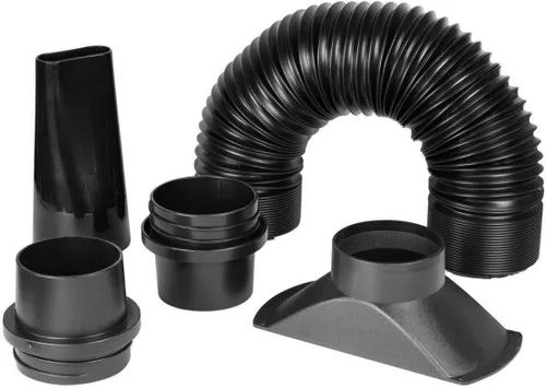 Vista 9 de POWERTEC 70208V - Kit de manguera flexible para recolección de polvo de 2-1/4 pulgadas, color negro