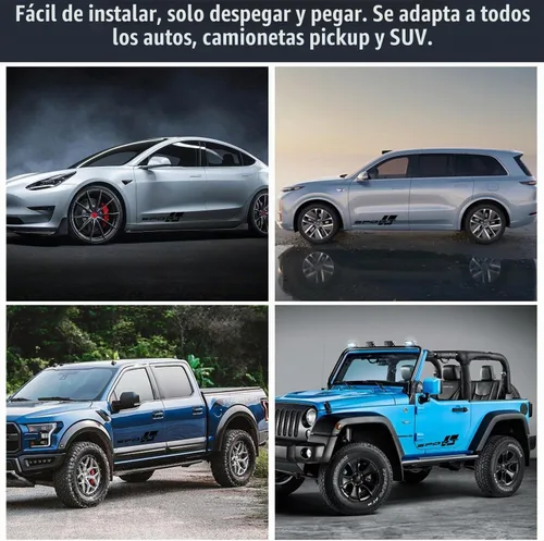 Vista 5 de Pincuttee Calcomanía de letra deportiva para automóvil, calcomanía reflectante para automóvil, calcomanías