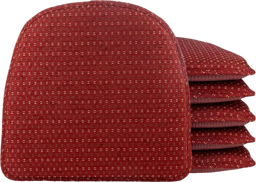Vista 108 de Klear Vu Raindrop The Gripper - Cojines antideslizantes para silla, suaves y cómodos, almohadillas para asiento, almohadón para cocina, comedor u