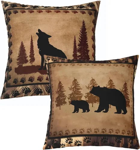 Vista 8 de Feelyou Fundas de almohada suaves y decorativas para galopar con caballo Multi 01