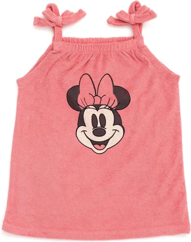 Vista 2 de Disney Minnie Mouse Little Mermaid - Camiseta sin mangas para niñas con diseño de delfín, pantalones cortos y sombrero de 3 piezas, recién nacido a