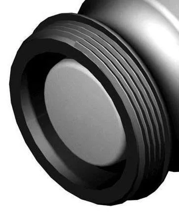 Vista 2 de IBC Tote Polipropileno Adaptadores Válvula 2" Corto FBUTT x 2" M CAMLOCK QD