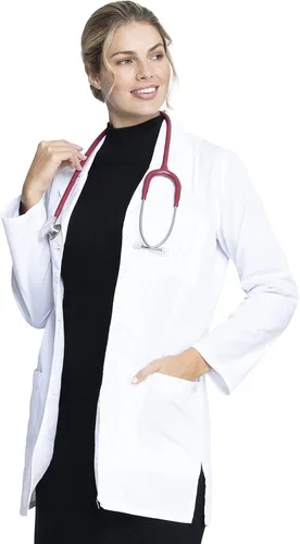 Vista 4 de Dickies EDS Professional - Abrigos de laboratorio para mujer, 32 pulgadas, 84400