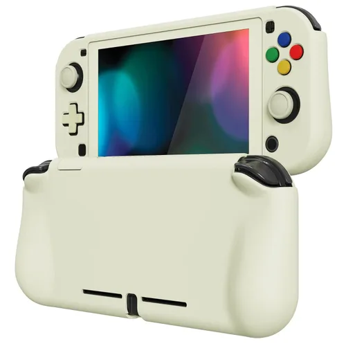 Vista 8 de PlayVital ZealProtect Protective Case for Nintendo Switch Lite, Ergomomic Grip Hard Cover - Durable Shock-absorbent Shock-Absorption Anti-Scratch