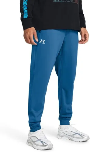 Vista 14 de Under Armour Sportstyle - Pantalones deportivos de tricot para hombre (011) Mod Gris/ Blanco