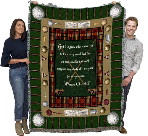 Vista 14 de Pure Country Weavers Anita Phillips - Manta tranquila para amantes del golf – Tapiz de regalo para fanáticos de los deportes, entrenadora, manta