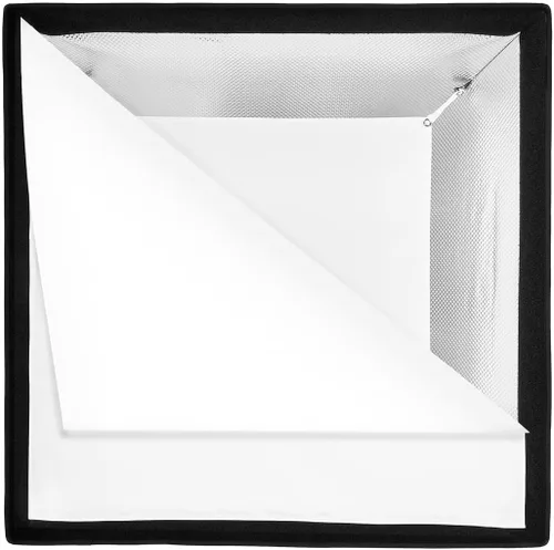 Vista 9 de Glow ParaSnap - Caja de luz cuadrada de 32 x 32 pulgadas con difusores externos e internos, 5.669 in Bowens Speedring, adaptador de intercambio