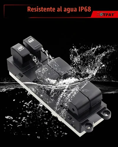 Vista 7 de Interruptor principal de ventana eléctrica para: Nissan Pathfinder 2005 2006 2007 2008, Sentra 2008 2009 2010 2011 2012 delantero izquierdo del lado