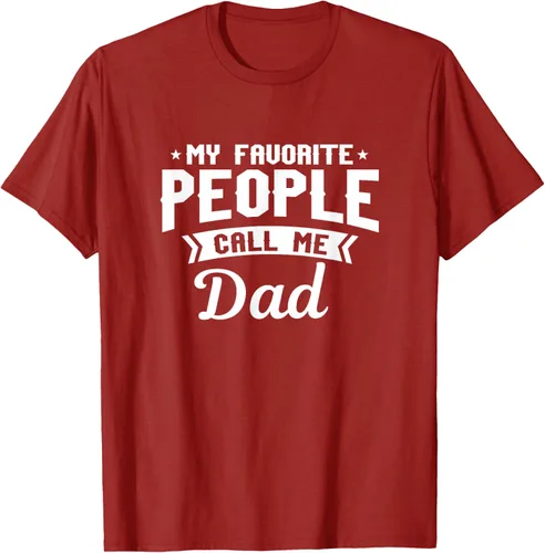 Vista 59 de My Favorite People Call Me Dad - Camiseta divertida, Negro, S