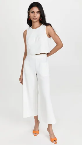 Vista 2 de Black Halo Conjunto de overol Nia para mujer