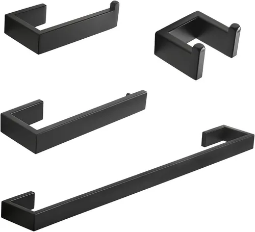 Vista 13 de Accesorios de baño Fapully, níquel cepillado, 100417-100421,100510