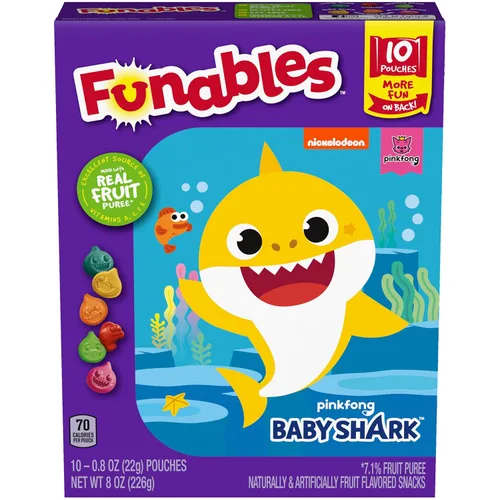 Vista 5 de Funables Snack de frutas, tiburón bebé, 10