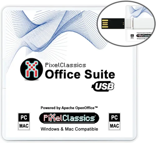 Vista 8 de Office 2026 USB Bundle Compatible with Microsoft Office 2024 2021 365 for Home & Student Family & Personal Use Powered by Apache OpenOffice &