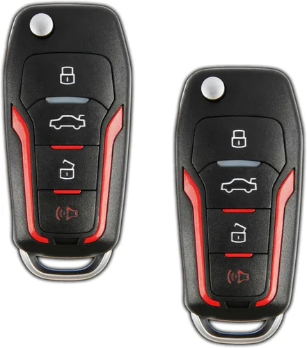 Vista 10 de KeylessOption Llavero de repuesto para 2000 2001 2002 2003 2004 2005 2006 2007 2008 2009 2010 2011 2012 2013 2014 2015 2016 2017 2018 2019 Ford