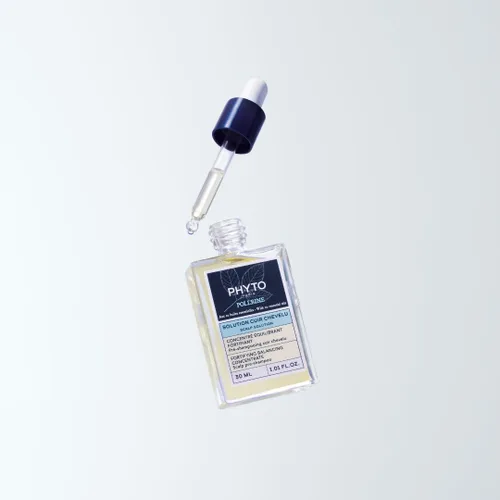 Vista 4 de PHYTO POLLEINE Concentrado equilibrante fortificante – Tratamiento de cuero cabelludo pre-champú 100% a base de plantas con 10 aceites esenciales