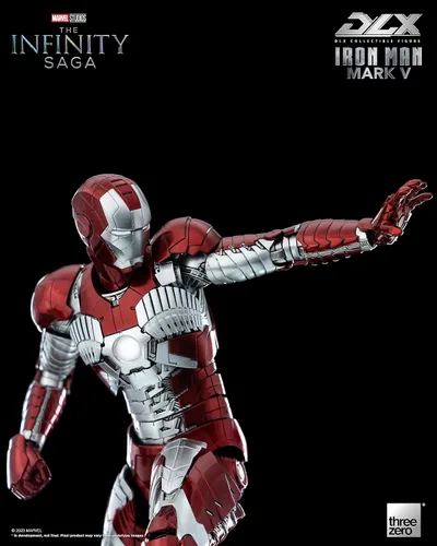 Vista 15 de Marvel Studios: The Infinity Saga DLX Iron Man Mark 5 Figura coleccionable