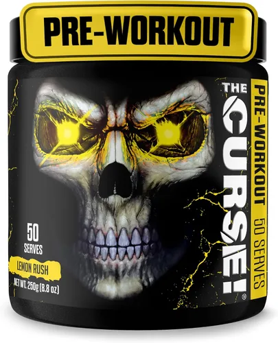 Vista 17 de JNX SPORTS The Curse! Polvo de preentrenamiento para hombres y mujeres, cafeína, beta-alanina, creatina, L-citrulina, 5 porciones, sabor a frambuesa