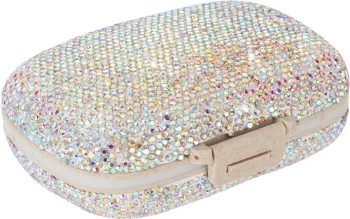 Vista 21 de Organizador de píldoras de medicina Pastillero de viaje para bolso Pastillero portátil Pequeño contenedor de píldoras Lindo estuche de píldoras