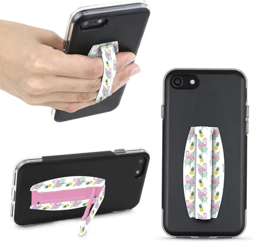 Vista 18 de Gear Beast Agarre universal para teléfono celular, soporte elástico ultra delgado para dedos y soporte para teléfono