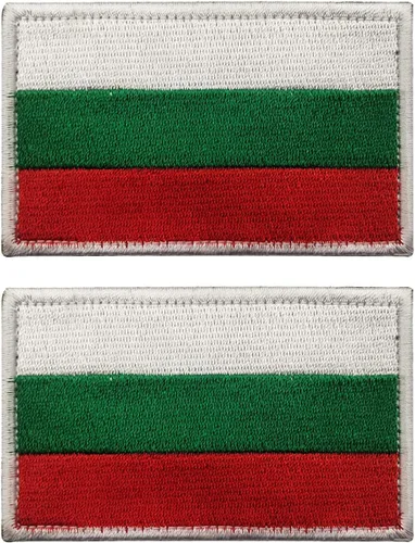 Vista 66 de 2 unidades AliPlus Parches de bandera de Afganistán bordados, parches tácticos militares de moral con gancho y bucle