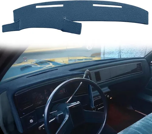 Vista 6 de Funda para salpicadero de ajuste personalizado para Chevy Chevrolet Monte Carlo, El Camino, Malibu/GMC Caballero, protector de alfombrilla para Beige
