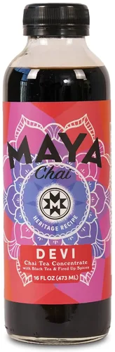 Vista 13 de Maya Chai Concentrado de té, Devi, Extra Spice, Heritage Recipe, 6 onzas líquidas