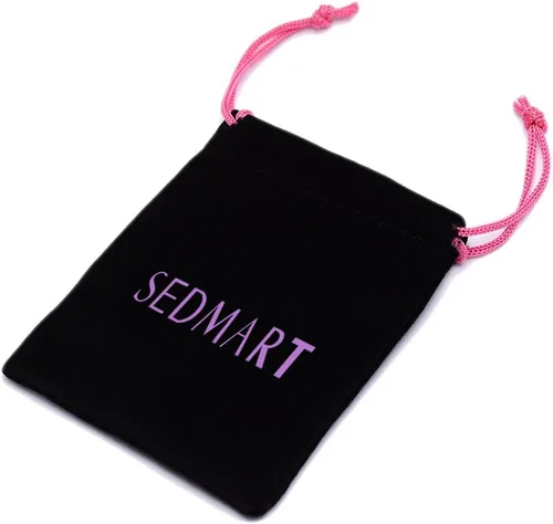 Vista 6 de sedmart Collar con colgante de árbol de la vida con cristal de amatista y rosa