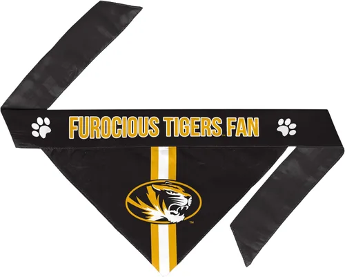Vista 25 de Littlearth Bandana unisex NCAA para mascotas, reversible