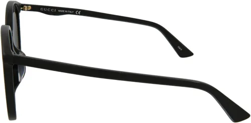 Vista 3 de Gucci Gafas de sol redondas negras brillantes para mujer GG0261SA-30002353-001