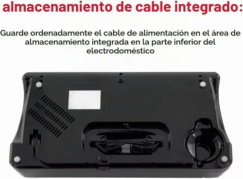 Vista 4 de Envasadora de alimentos al vacío Nesco VS-01 - De color blanco, Negro