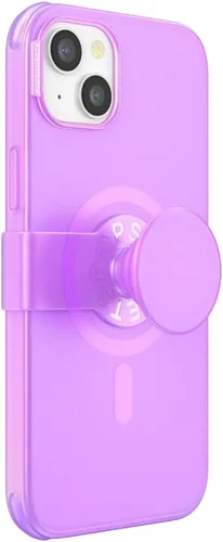 Vista 10 de Funda PopSockets para iPhone 14 con agarre telefónico y deslizador compatible con MagSafe, funda para iPhone 14, compatible con carga inalámbrica