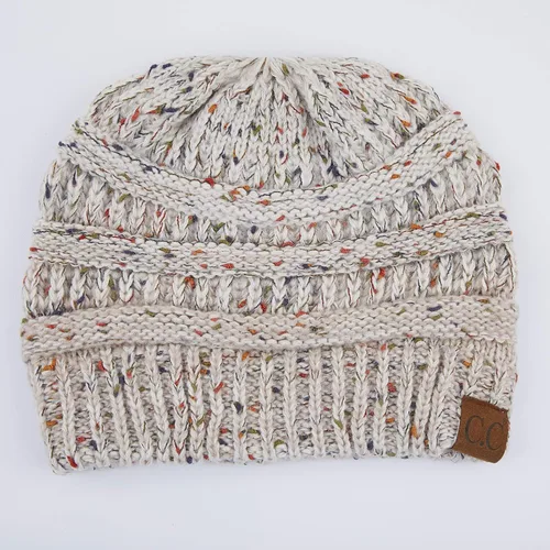 Vista 412 de C.C Trendy Warm Chunky Soft Stretch Cable Knit Beanie