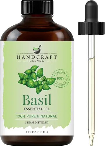 Vista 59 de Handcraft Blends Aceite Esencial de Albahaca – 1 Fl Oz – 100% Puro y Natural – Aceite Esencial de Grado Premium para Difusor y Aromaterapia, Piel