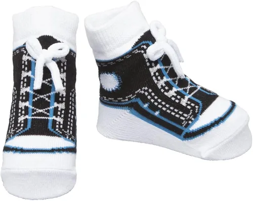Vista 5 de Baby Boy Socks-Look Like Shoes-Anti-slip-Cotton-Gift Package