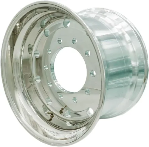 Vista 7 de UNIRACING 16 "x 5.5" para Sprinter 3500 Van Wheels 0.236x8.071 in llantas de aluminio forjado Mirro pulido