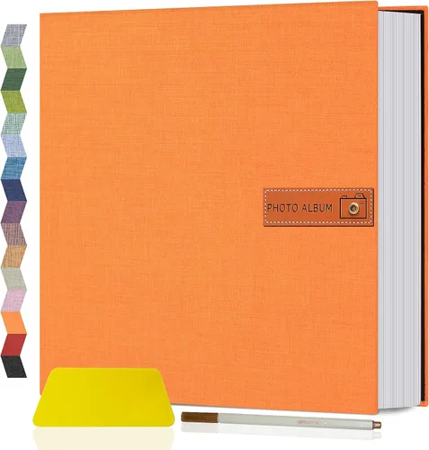 Vista 35 de Popotop Álbum de fotos grande autoadhesivo 4x6 5x7 8x10 Álbum de recortes DIY Libro de imágenes, Regalos para mamá, familia, bebé y boda