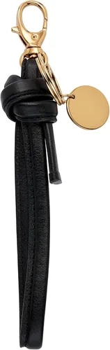 Vista 2 de Fossil Llavero de cuero de regalo para mujer, negro (Modelo SLG1589001), Negro