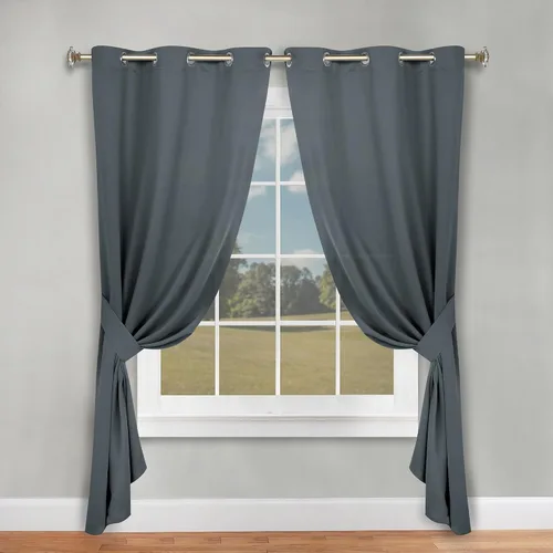 Vista 72 de Superior Blackout Curtains, Room Darkening, Bedroom, Drapes, Kitchen, Living Room Window Accents, Sun Blocking, Thermal, 2 Pack, Solid Blackout