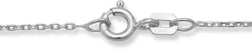 Vista 4 de Colgante de plata de ley con herradura y caballo de ópalo azul creado con cadena de 18 pulgadas, Metal, Ópalo sintético