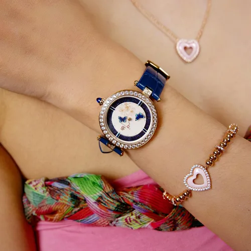 Vista 5 de Reloj Butterfly Lovers para mujer