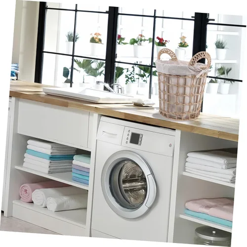 Vista 5 de Zerodeko 1 cesta tejida para ropa sucia, cuerda plegable