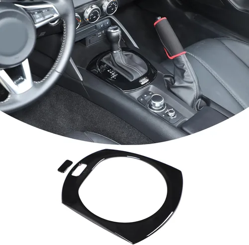 Vista 8 de Adhesivos para moldura de panel de engranajes de control de ABS para automóvil, marco de engranajes de control de automóvil, calcomanías para Mazda