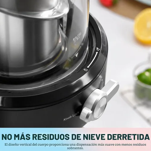 Vista 7 de Máquina de granizado 2 en 1 y máquina de helado de servicio suave