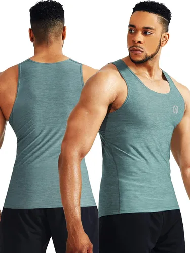Vista 4 de NELEUS Paquete de 3 camisetas de compresión de ajuste seco para hombre