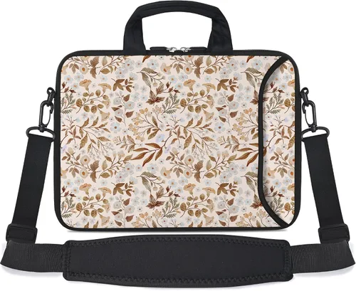 Vista 22 de RICHEN - Bolso bandolera de 10 pulgadas con asa, funda para laptops, notebooks, tablets infantiles de 7 a 10.2 pulgadas